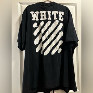 Authentic OFF- White Spray Paint Tee